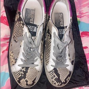 AUTHENTIC GOLDEN GOOSE SNEAKERS! originally $560 selling for $275 w dust bag!!